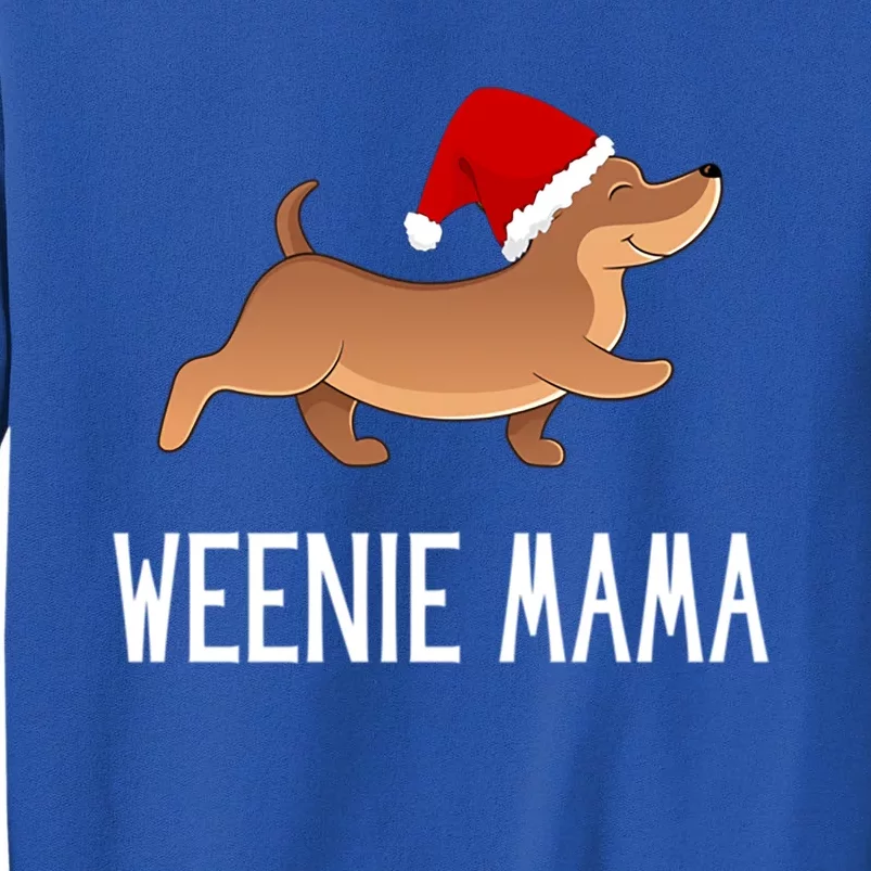 Santa Weenie Mama Dog Christmas Dachshund Cute Gift Tall Sweatshirt