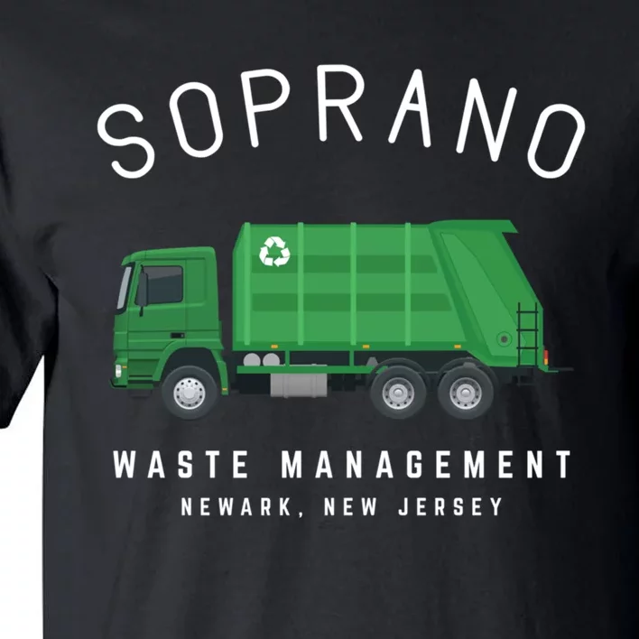 Soprano Waste Management Newark New Jersey Tall T-Shirt