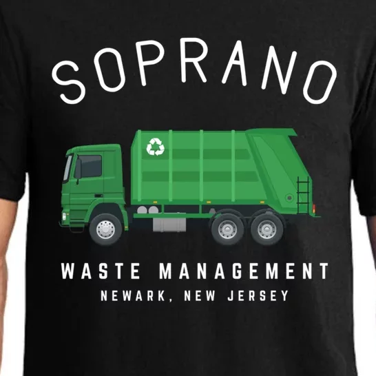 Soprano Waste Management Newark New Jersey Pajama Set