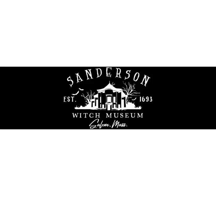 Sanderson Witch Museum Sanderson Sisters Halloween Witches Bumper Sticker