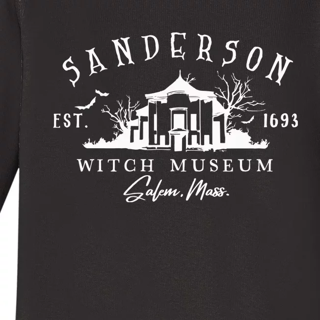 Sanderson Witch Museum Sanderson Sisters Halloween Witches Baby Long Sleeve Bodysuit