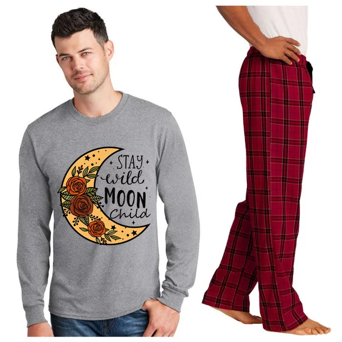 Stay Wild Moon Child Long Sleeve Pajama Set