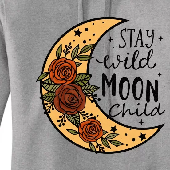 Stay Wild Moon Child Women's Pullover Hoodie