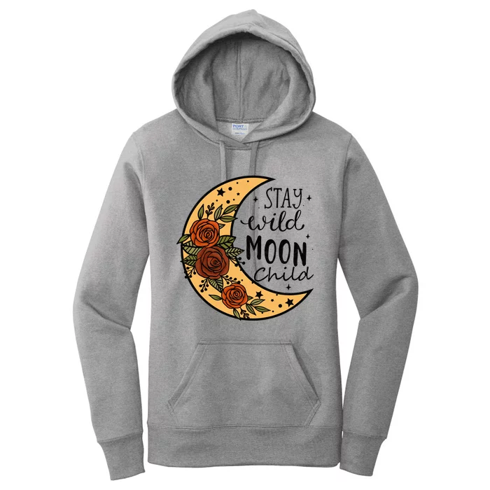 Stay Wild Moon Child Women's Pullover Hoodie