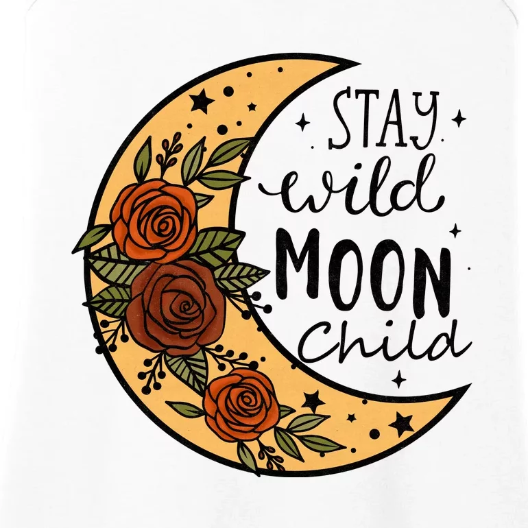 Stay Wild Moon Child Ladies Essential Tank