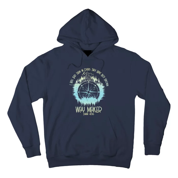 Spiritual Way Maker Bible Verse Christian Faith Way Maker Hoodie