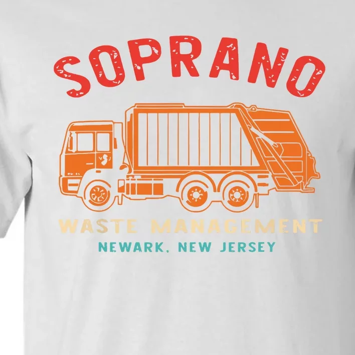 Soprano Waste Management Newark New Jersey Tall T-Shirt