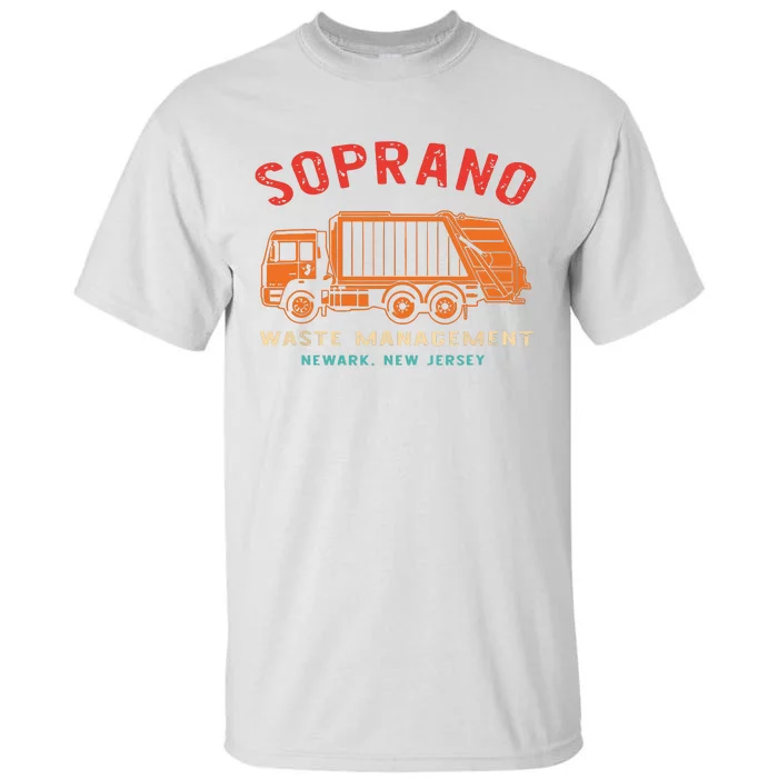 Soprano Waste Management Newark New Jersey Tall T-Shirt