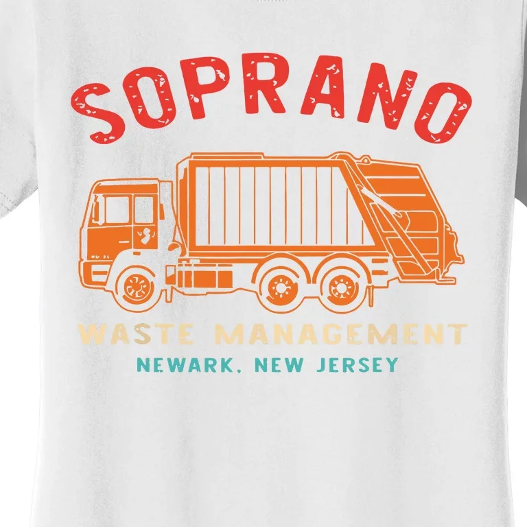 Soprano Waste Management Newark New Jersey Women's T-Shirt