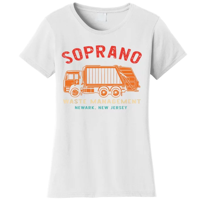 Soprano Waste Management Newark New Jersey Women's T-Shirt