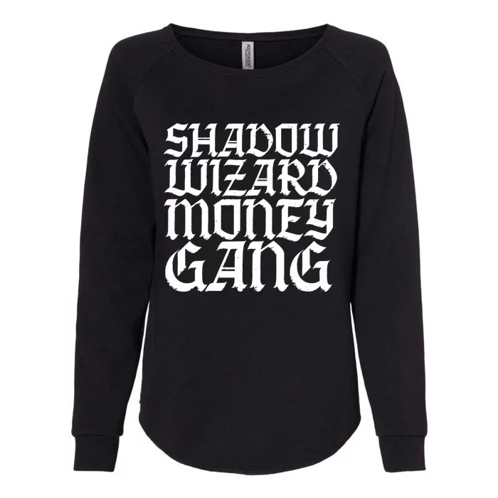 Shadow Wizard Money Gang Womens California Wash Sweatshirt