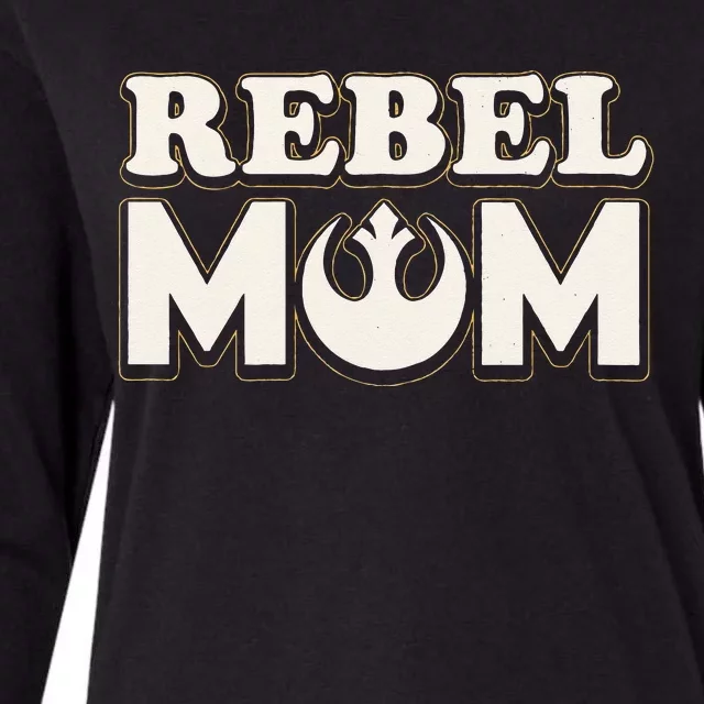 Star Wars Mother's Day Rebel Mom Womens Cotton Relaxed Long Sleeve T-Shirt