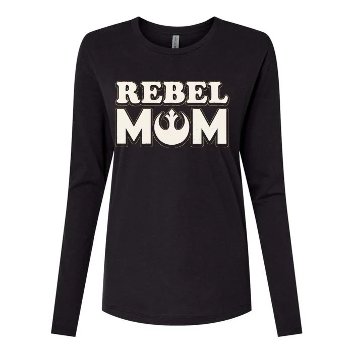 Star Wars Mother's Day Rebel Mom Womens Cotton Relaxed Long Sleeve T-Shirt