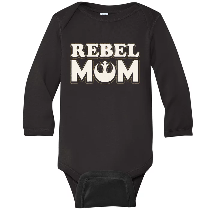 Star Wars Mother's Day Rebel Mom Baby Long Sleeve Bodysuit