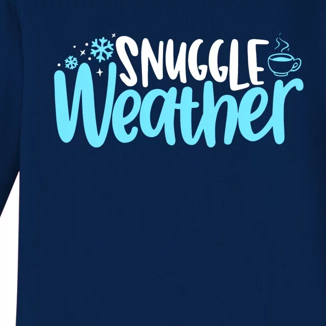 Snuggle Weather Novelty Cool Baby Long Sleeve Bodysuit