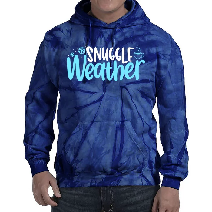 Snuggle Weather Novelty Cool Tie Dye Hoodie