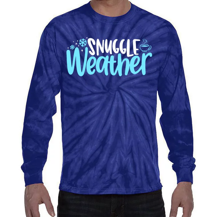 Snuggle Weather Novelty Cool Tie-Dye Long Sleeve Shirt