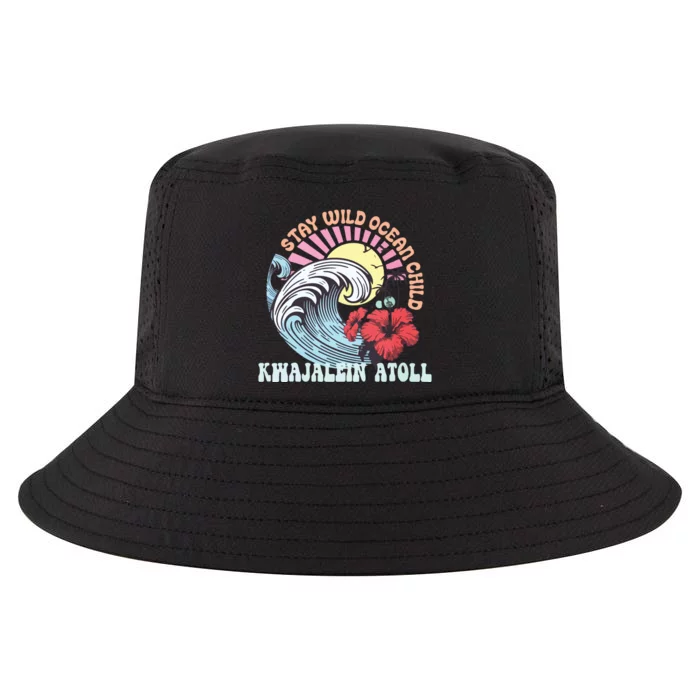 Stay Wild Ocean Child Kwajalein Atoll Cool Comfort Performance Bucket Hat