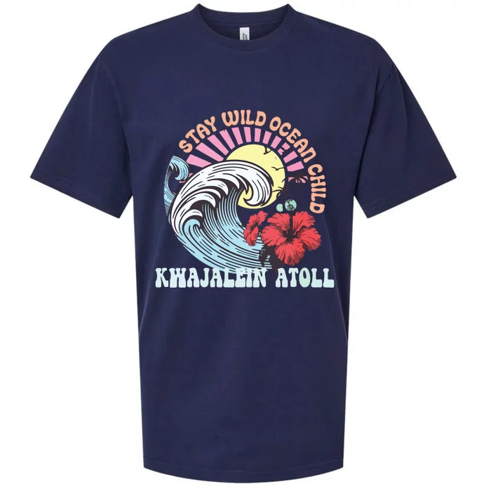 Stay Wild Ocean Child Kwajalein Atoll Sueded Cloud Jersey T-Shirt