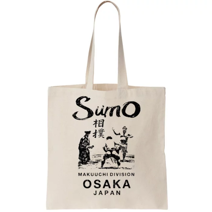 Sumo Wrestling Osaka Japan Tote Bag