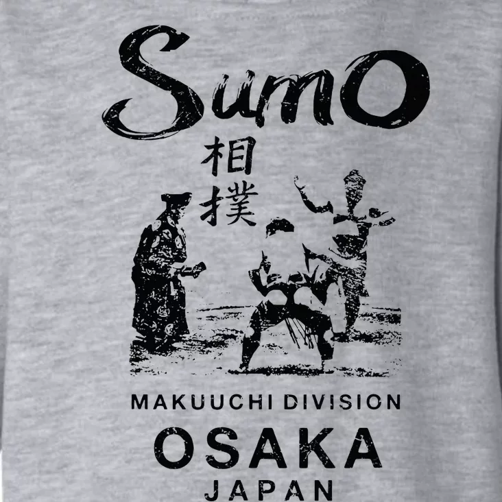 Sumo Wrestling Osaka Japan Toddler Hoodie