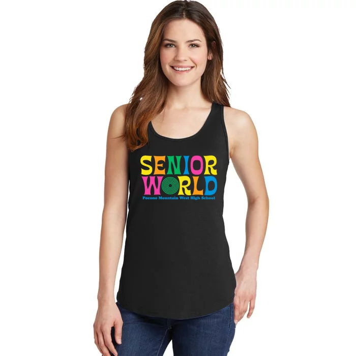 SENIOR WORLD POCONO MOUNTAIN WEST HIGH SCHOOL Ladies Essential Tank