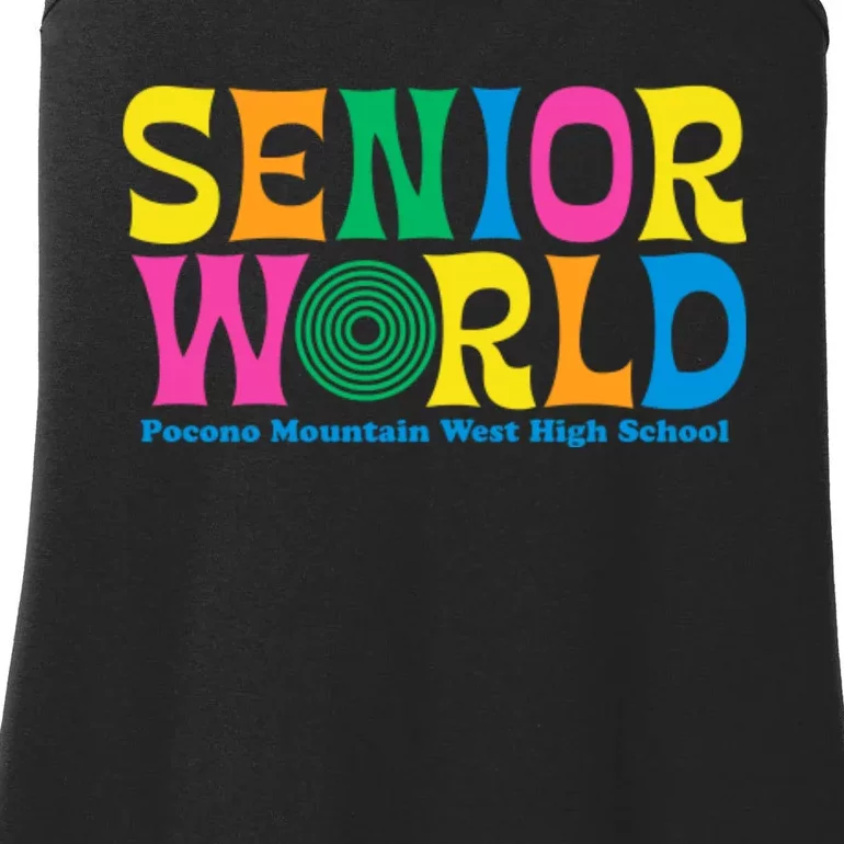 SENIOR WORLD POCONO MOUNTAIN WEST HIGH SCHOOL Ladies Essential Tank