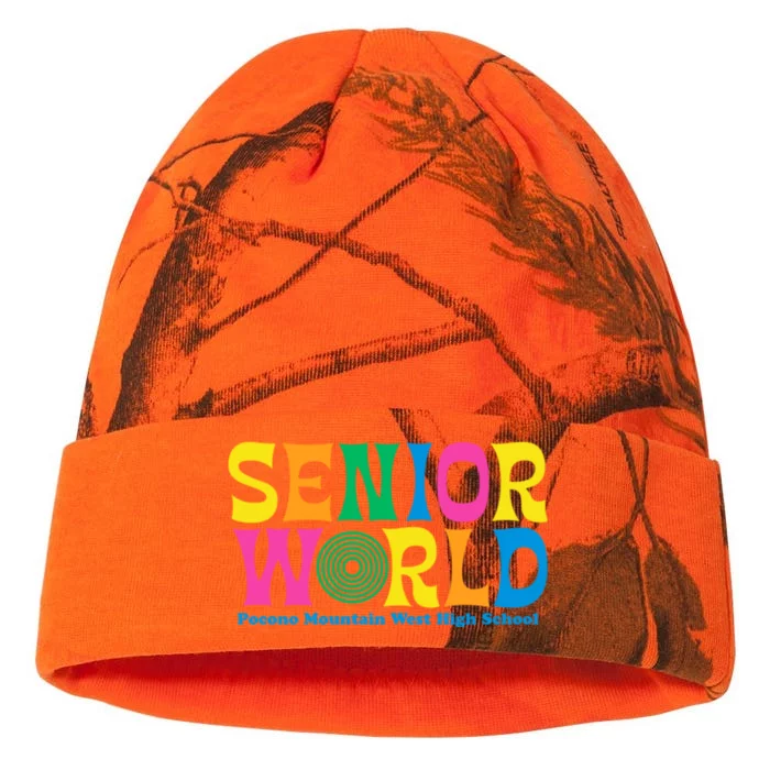 SENIOR WORLD POCONO MOUNTAIN WEST HIGH SCHOOL Kati - 12in Camo Beanie