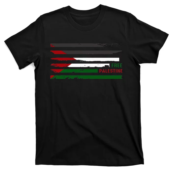 Stand With Palestine Free Palestine Palestine flag T-Shirt