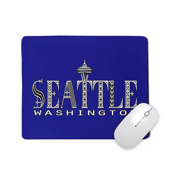 Seattle Washington Pacific Northwest Space Needle Keepsake Cool Gift Mousepad