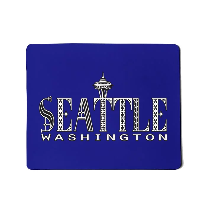 Seattle Washington Pacific Northwest Space Needle Keepsake Cool Gift Mousepad