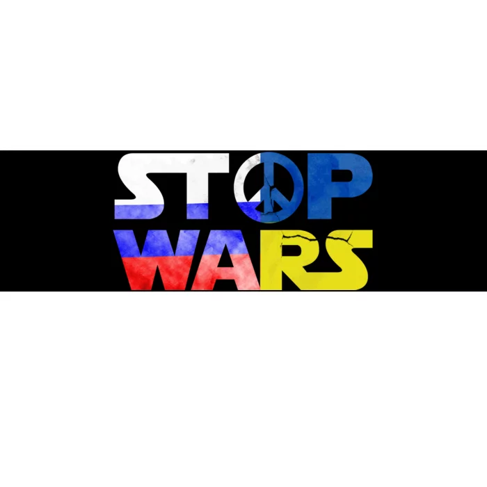 Stop Wars Peace Bumper Sticker