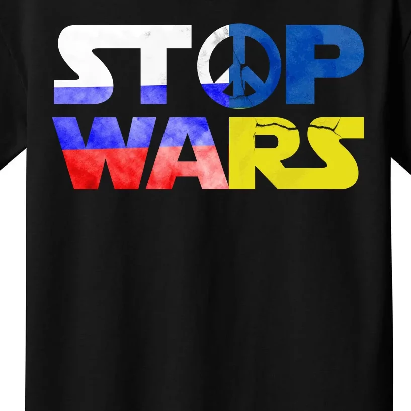 Stop Wars Peace Kids T-Shirt