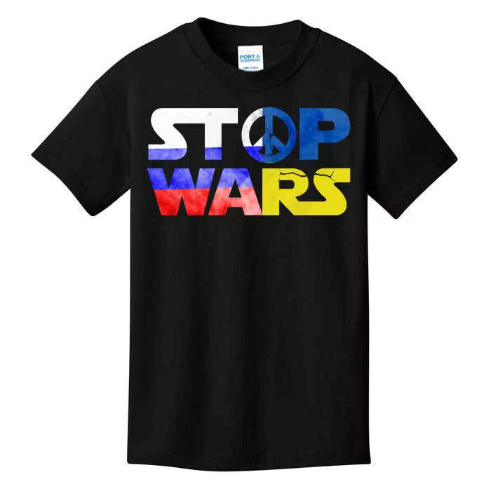 Stop Wars Peace Kids T-Shirt