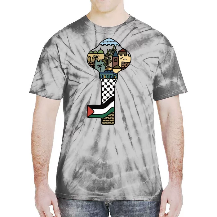 Stand With Palestine Tie-Dye T-Shirt