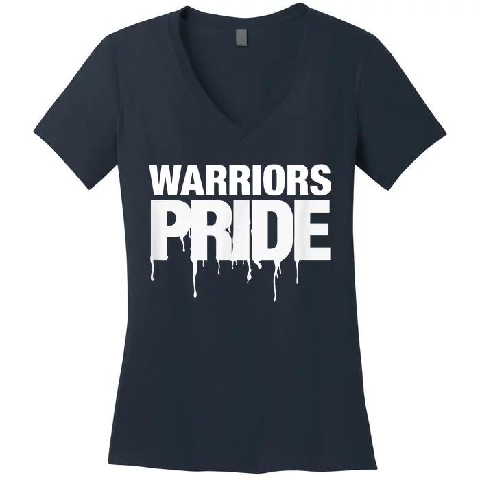 Smithville Warriors Pride Women's V-Neck T-Shirt