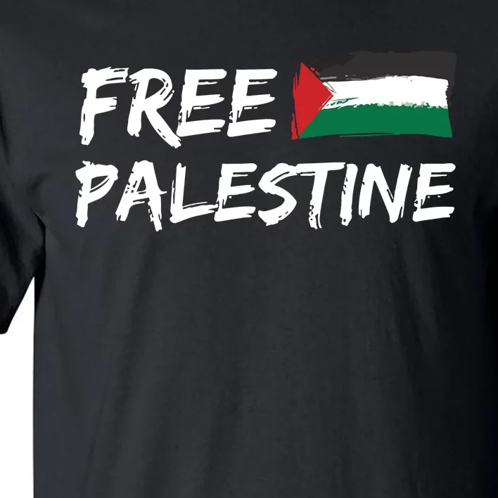 Stand With Palestine Free Palestine Tall T-Shirt