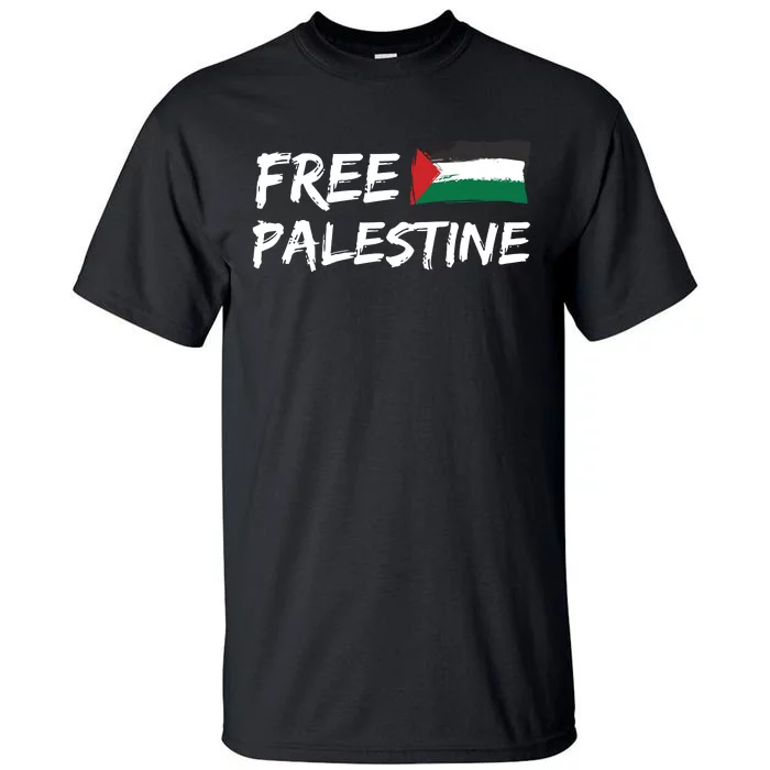 Stand With Palestine Free Palestine Tall T-Shirt