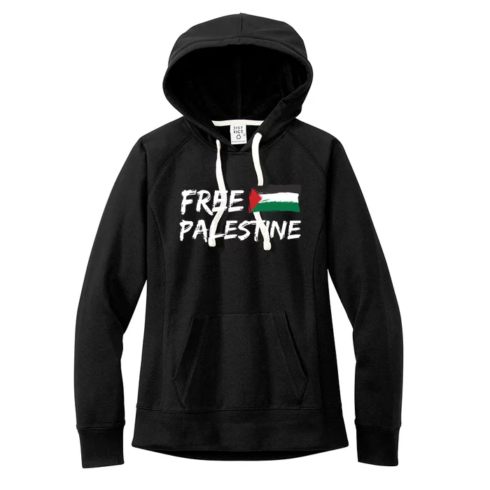 Stand With Palestine Free Palestine Women's Fleece Hoodie