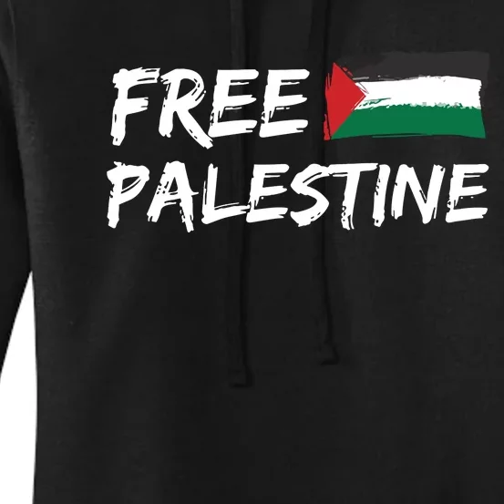 Stand With Palestine Free Palestine Women's Pullover Hoodie