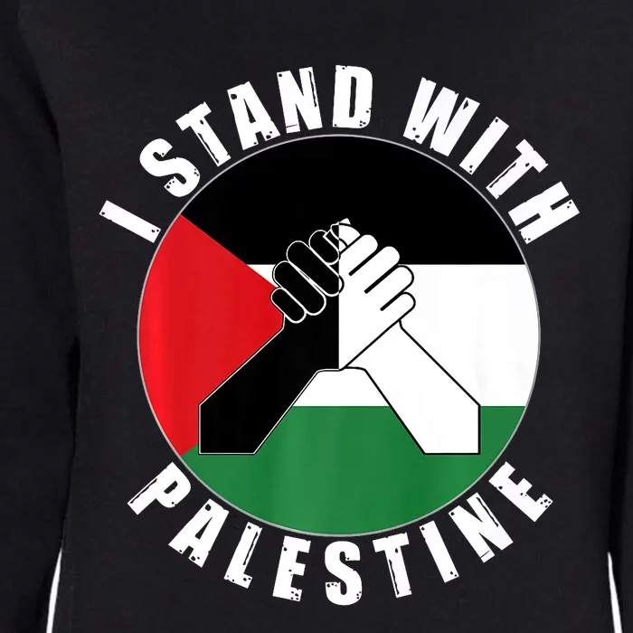 Stand With Palestine Free Palestine End Israeli Occupation Womens California Wash Sweatshirt