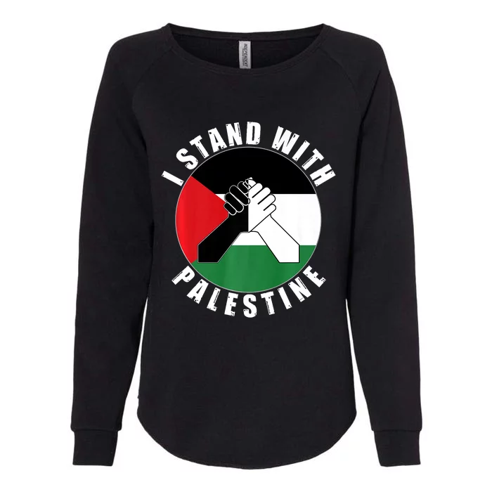 Stand With Palestine Free Palestine End Israeli Occupation Womens California Wash Sweatshirt