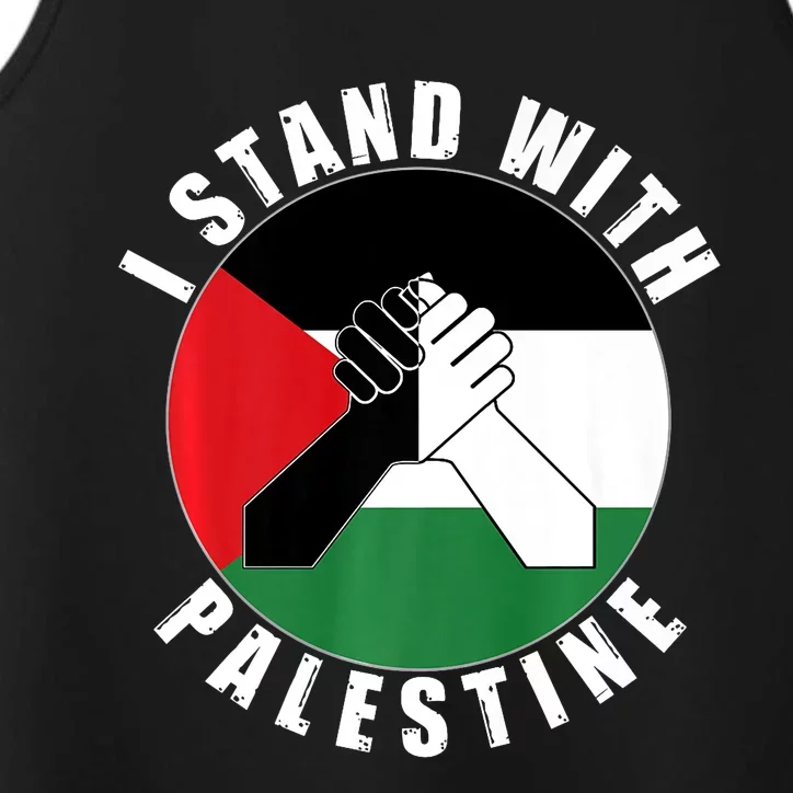 Stand With Palestine Free Palestine End Israeli Occupation Performance Tank