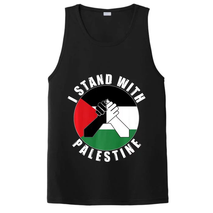 Stand With Palestine Free Palestine End Israeli Occupation Performance Tank