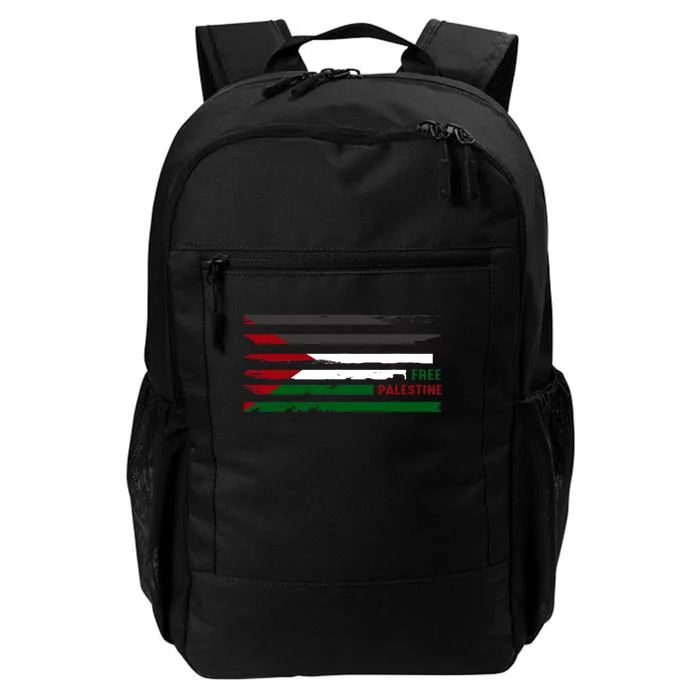 Stand With Palestine Free Palestine Palestine Flag Daily Commute Backpack