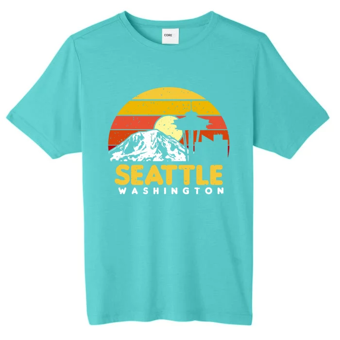 Seattle Washington Pnw Vacation Souvenir Gift Great Gift ChromaSoft Performance T-Shirt