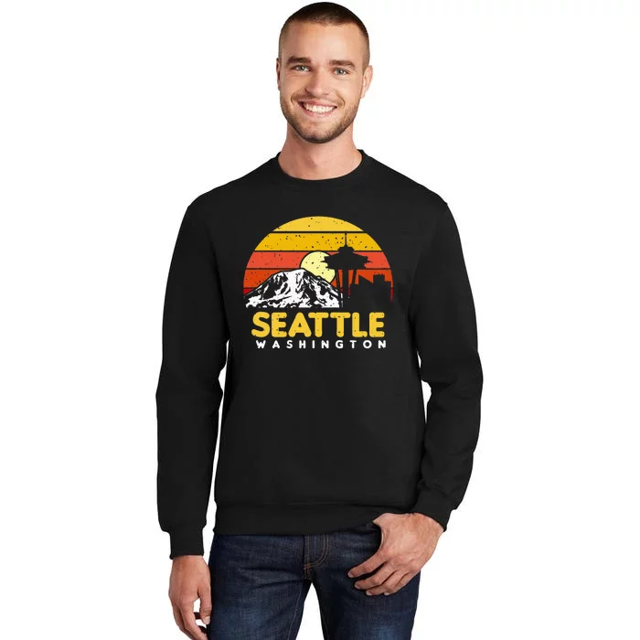 Seattle Washington PNW Vacation Souvenir Gift Tall Sweatshirt