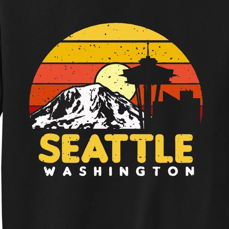 Seattle Washington PNW Vacation Souvenir Gift Tall Sweatshirt