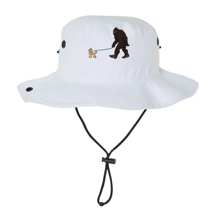 Sasquatch Walking Poodle Cryptozoology Bigfoot Yeti Animal Legacy Cool Fit Booney Bucket Hat