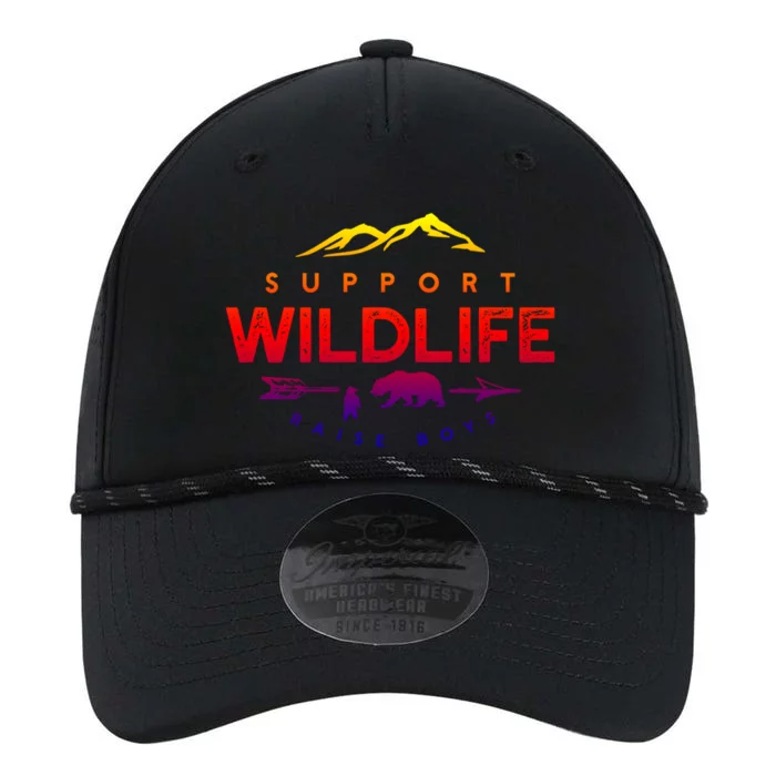 Support Wildlife Raise Funny Mom And Dad Funny Gift Performance The Dyno Cap